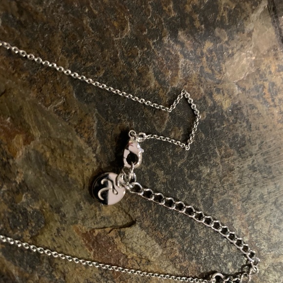 Origami Owl Silver bezel bar necklace 18” - Picture 3 of 3